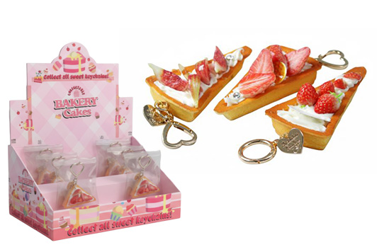 SQUISHY + RESINA Fettina di Tortai in PU slow rise e Resina 10cm In busta c/backcard 5ass In espo da 6pz…x6…x180